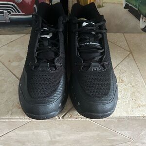 Men's Black Athletic Shoes.  Brand new, never worn.  Ships in replacement box.